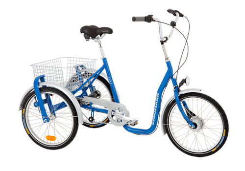 Monark 3-Hjulet Cykel - 2 hjul bag